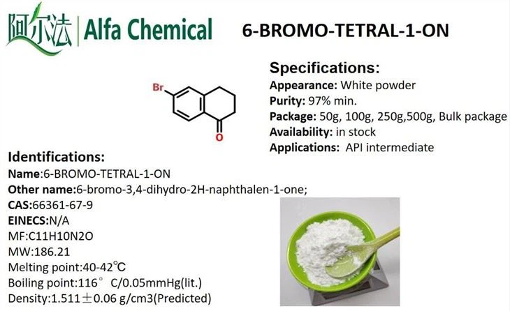 CAS No:66361-67-9 6-BROMO-TETRAL-1-ON
