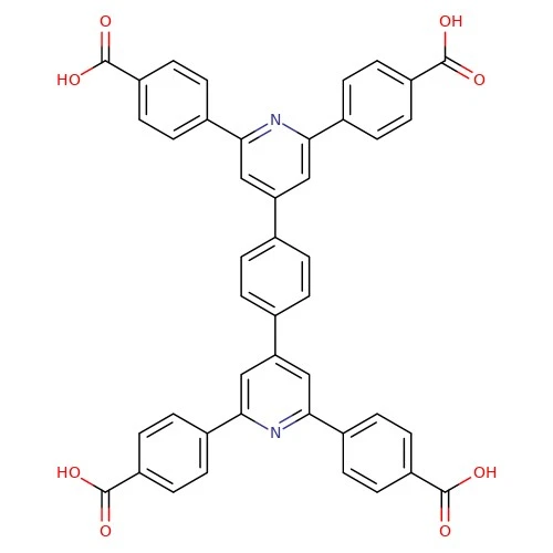 CAS:1836122-41-8|Бензойная кислота,4,4',4'',4'''-(1,4-фениленди-4,2,6-пиридинтриил)тетракис