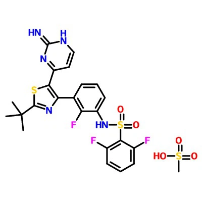 КАС:1195768-06-9|дабрафениба мезилат