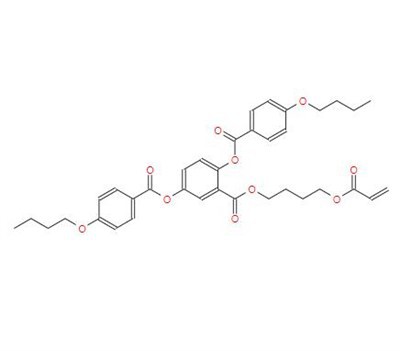 CAS:150504-17-9丨Бензойная кислота, 2,5-бис[(4-бутоксибензоил)окси]-, 4-[(1-оксо-2- пропен-1-ил)окси]бутиловый эфир